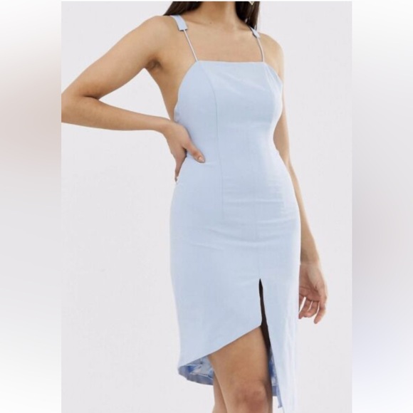 Missguided Peace And Love Low Back Cami Strap Dress - US 4 (Small) - Picture 3 of 12